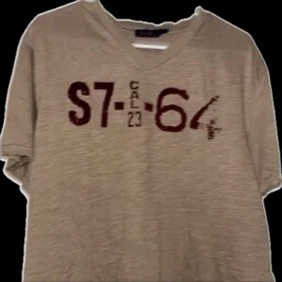 Rare new Seven 7 super cool ever neck NEW vintage flawless slightly perfect vee - Picture 2 of 10